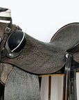 Western Horse Wade Saddle American Leather Ranch Roping Antique Black