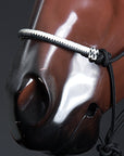 Classic Equine Horse Nylon Rawhide Noseband Halter Black White