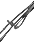 ExionPro Plain Rubber Reins with 7 Loops & Martingale Stoppers
