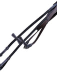 ExionPro Plain Rubber Reins with 7 Loops & Martingale Stoppers