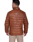Ribbed Leather Jacket - 512