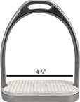 AJ Tack Stainless Steel Fillis Stirrup Irons