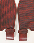 Hilason Hand Tool Leather Saddle Replacement Fender Pair Hobble Strap