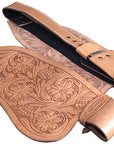 Hilason Leather Saddle Replacement Fender Pair With Hobble Strap Adult