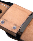 Hilason Leather Saddle Replacement Fender Pair With Hobble Strap Adult