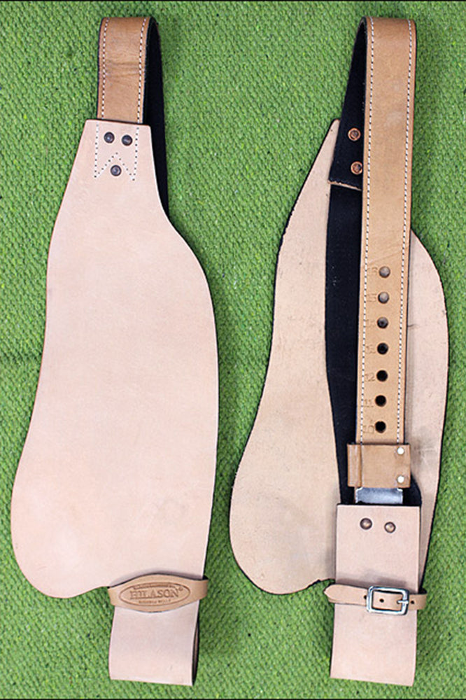 Hilason Leather Saddle Replacement Fender Pair With Hobble Strap Adult