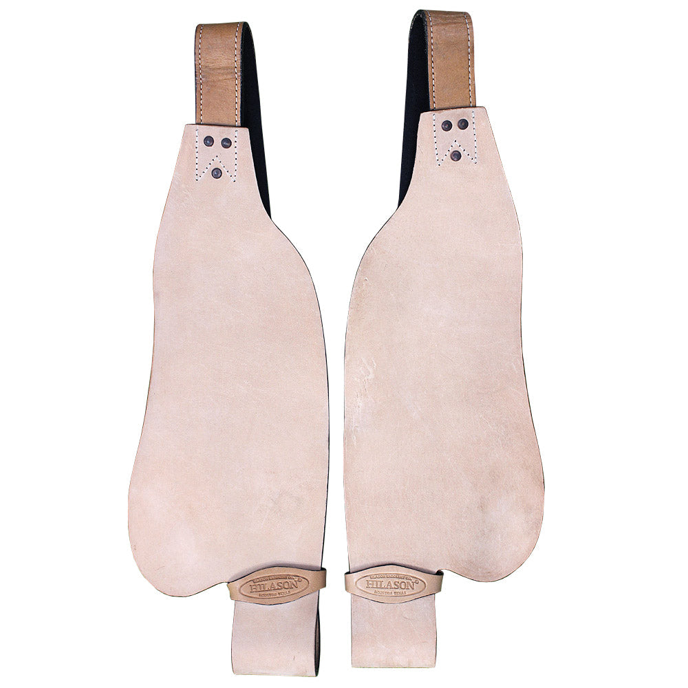 Hilason Leather Saddle Replacement Fender Pair With Hobble Strap Adult
