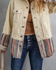 Lyla Button Up Corduroy Jacket