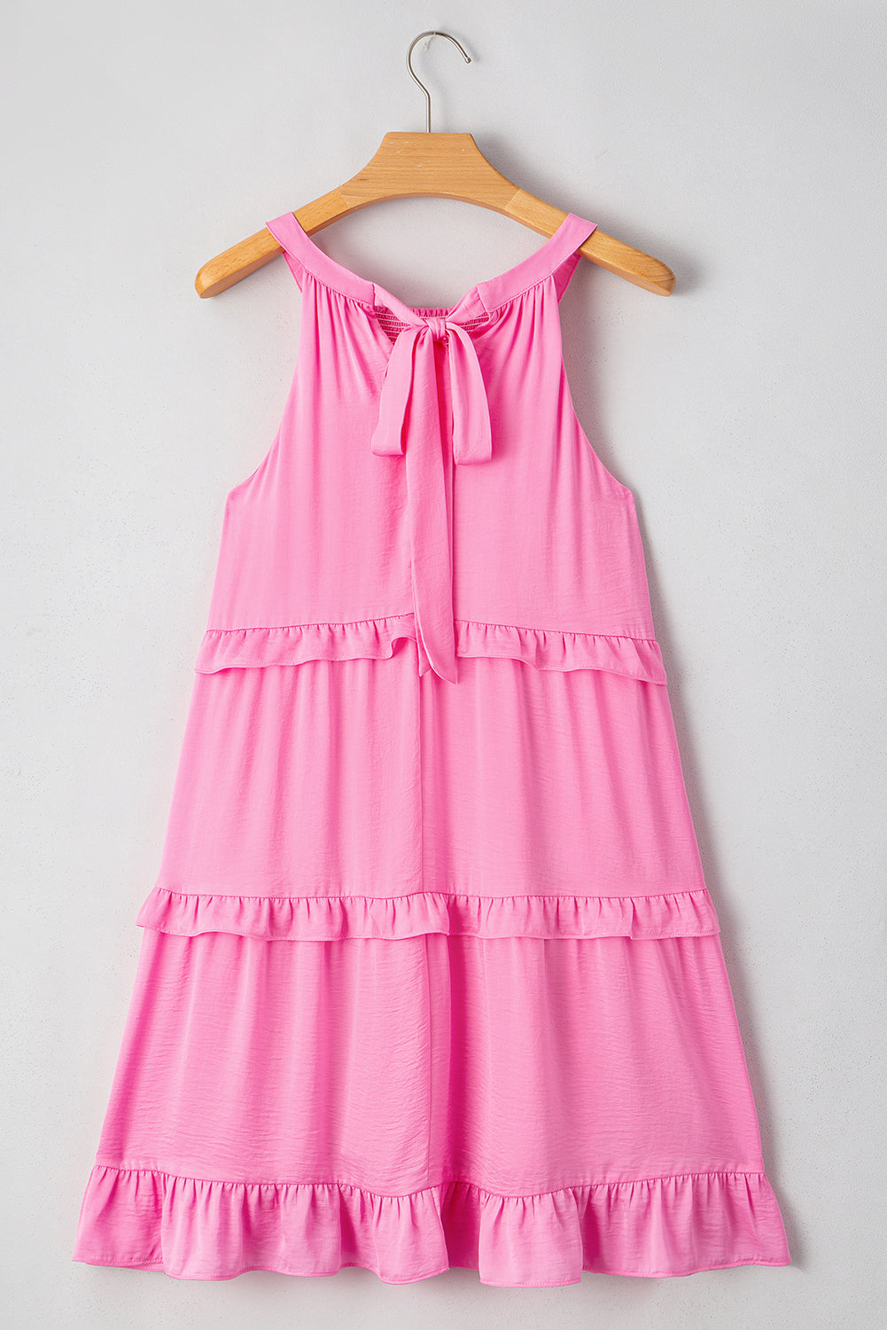 Jessica Frilly Tiered Sleeveless Mini Dress