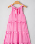 Jessica Frilly Tiered Sleeveless Mini Dress