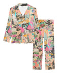 Baha Ranch Retro Pop Western Collage Pajama Set