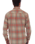 Corduroy Plaid Shirt - 5326