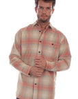 Corduroy Plaid Shirt - 5326