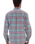 Corduroy Plaid Shirt - 5327
