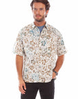 Batik Floral Shirt - 5347