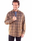 Sherpa Lined Corduroy Shirt-jacket - 5354