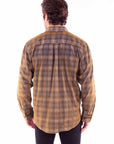 Corduroy Plaid Shirt - 5359