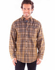 Corduroy Plaid Shirt - 5359