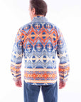 Aztec Pattern Shirt-jacket - 5364