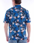 S/s Flamingos & Ferns Shirt - 5373