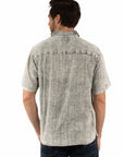 Short Sleeve Textured Shirt - 5382