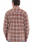 Corduroy Plaid Shirt - 5385
