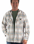 Unlined Corduroy Hoodie - 5389