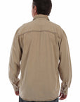 Long Sleeve Distressed Button Up - 5391