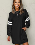 Jennifer Varsity Sweatshirt Dress