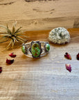 Cuff - Sterling silver Cuff Bracelet with Sonoran turquoise