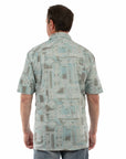 Herringbone Hawaiian Shirt - 5402