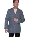 Plaid Town Coat - 541489