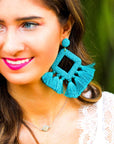 Ellie Fringe Drop Earrings