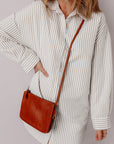 Selena Long Sleeve Button Up Shirt Dress