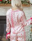 Paisley Tie 2pcs Pajama Set