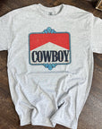 Cowboy TEE or CREWNECK