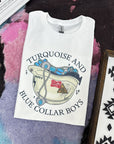 Blue Collar Boys Hard Hat TEE or CREWNECK