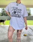 Tattoos Are Trashy Tee or Crewneck