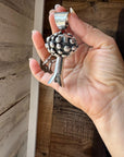 Giant Blossom Pendant – Sterling Silver – Native Made