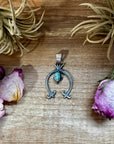 Naja Pendant with Turquoise – Sterling Silver