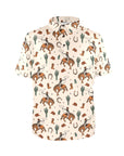 Rodeo Cowboy Western Polo Style Shirt