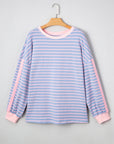 Eliza Stripe Oversize Casual Top