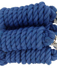 AJ Tack 10 Foot Cotton Lead Rope with Bull Snap - Set of 5