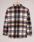 Plaid Chest Pocket Buttoned Shacket