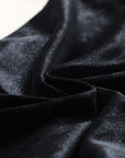 Solid Velvet Jogger Pants