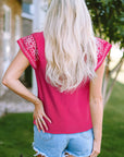 Murphy Floral Embroidered Sleeve Blouse