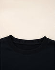 Varsity Stripe Drop Shoulder Sweatshirt