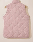 Lillian Fleece Lined Quilted Vest