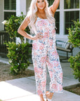 Maci Spaghetti Straps Wide Leg Jumpsuit