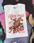 North Pole Rodeo Tee or Crewneck